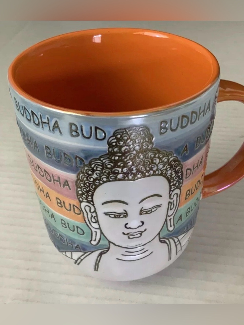Buddha Mug  by Spectrum Luster Glazed mug